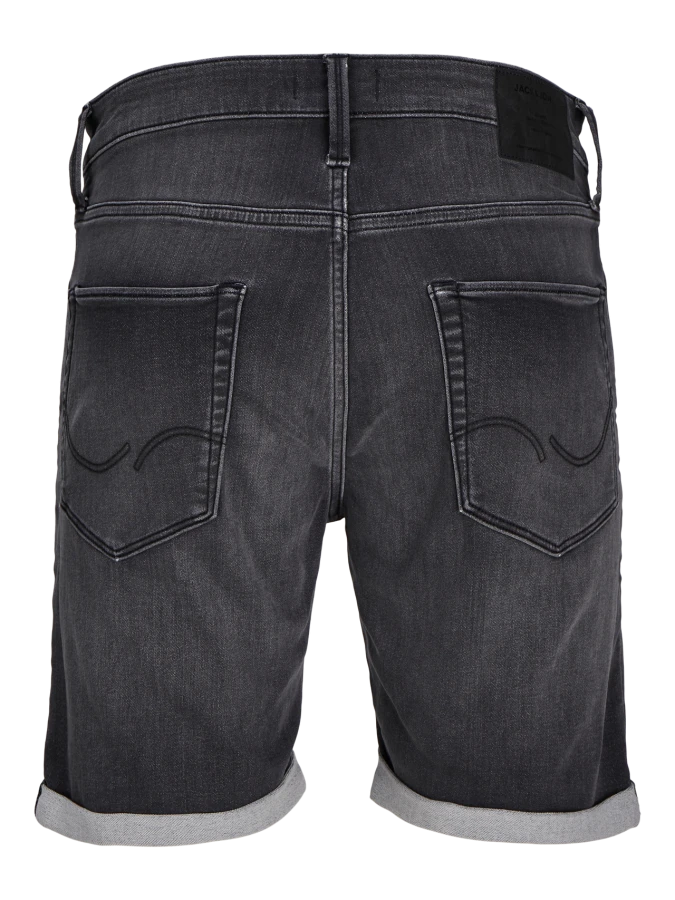 Afbeelding van 12269501 RICK ICON GE 062 Black  - Denim Heren Short - Jack & Jones